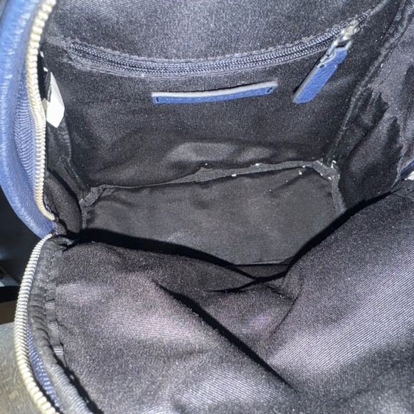 Marc Jacobs Navy Blue small backpack
